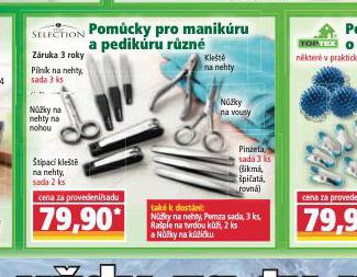 POMCKY NA MANIKRU A PEDIKRU 