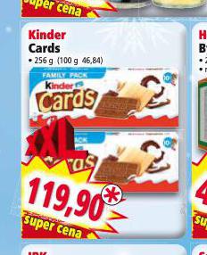 KINDER CARDS