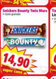 SNICKERS BOUNTY TWIX MARS