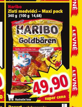 HARIBO ZLAT MEDVDCI