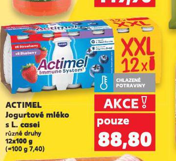 ACTIMEL JOGURTOV MLKO S L. CASEI