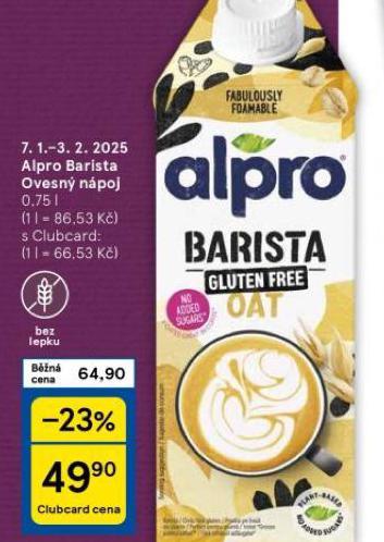 ALPRO BARISTA OVESN NPOJ