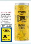 FERNET STOCK BAVORK CITRUS