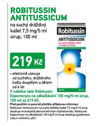 ROBITUSSIN ANTITUSSICUM