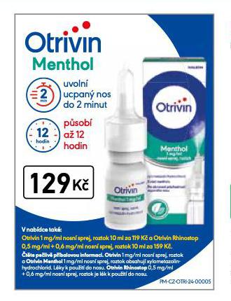 OTRIVIN MENTHOL