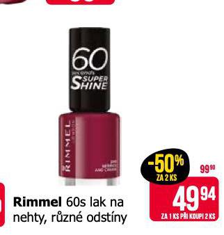 RIMMEL LAK NA NEHTY