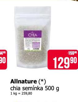 ALLNATURE CHIA SEMNKA