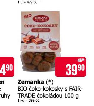 ZEMANKA BIO OKO KOKOSKY