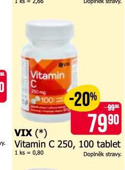 VIX VITAMIN C