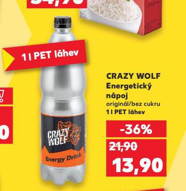 CRAZY WOLF ENERGETICK NPOJ