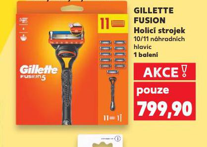 GILLETTE FUSION HOLIC STROJEK