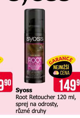 SYOSS RETOUCHER SPREJ NA ODROSTY