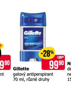 GILLETTE ANTIPERSPIRANT