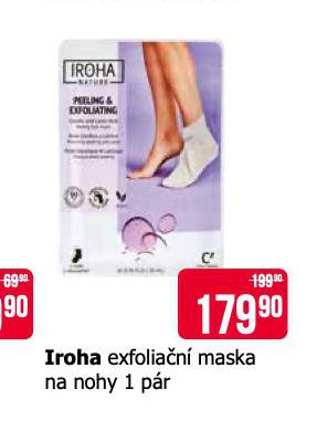 IROHA EXFOLIAN MASKA NA NOHY