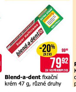 BLEND A DENT FIXAN KRM NA ZUBN PROTZU