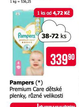 PAMPERS PLENKY