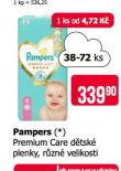 PAMPERS PLENKY