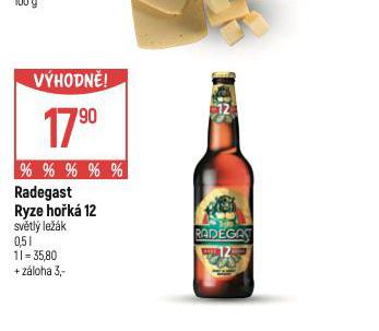 PIVO RADEGAST RYZE HOK 12