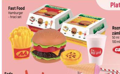 FAST FOOD HAMBURGER HRAC SET