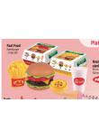 FAST FOOD HAMBURGER HRAC SET