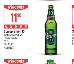 PIVO STAROPRAMEN 10