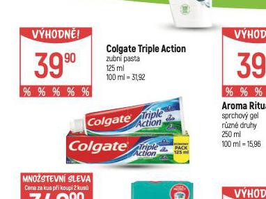 COLGATE TRIPLE ACTION ZUBN PASTA