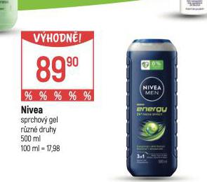 NIVEA SPRCHOV GEL