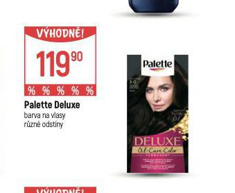 PALETTE DELUXE BARVA NA VLASY