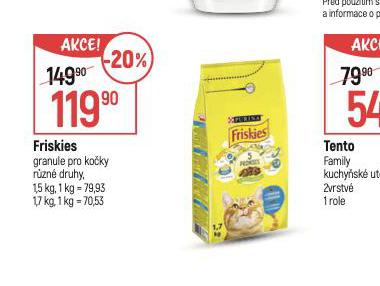 FRISKIES GRANULE PRO KOKY