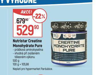 NUTRISTAR CREATINE MONOHYDRATE PURE