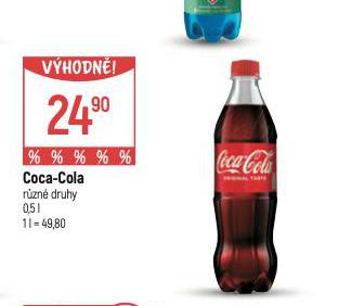 COCA COLA 0,5L