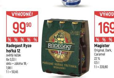 PIVO RADEGAST RYZE HOK 12