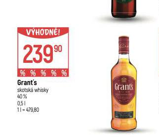 GRANTS SKOTSK WHISKY