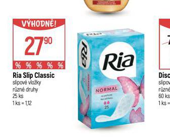 RIA SLIP CLASSIC SLIPOV VLOKY