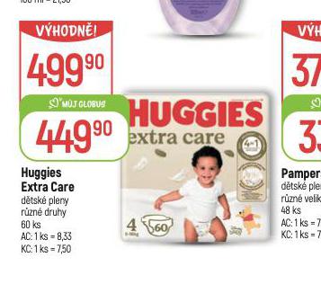 HUGGIES EXTRA CARE DTSK PLENKY