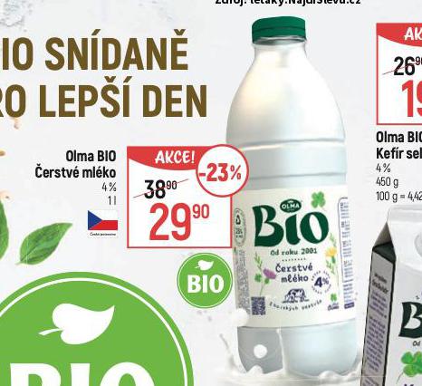 OLMA BIO ERSTV MLKO 4%