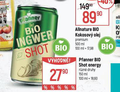 PFANNER BIO SHOT ENERGY