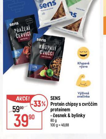 SENS PROTEIN CHIPSY S CVRM PROTEINEM