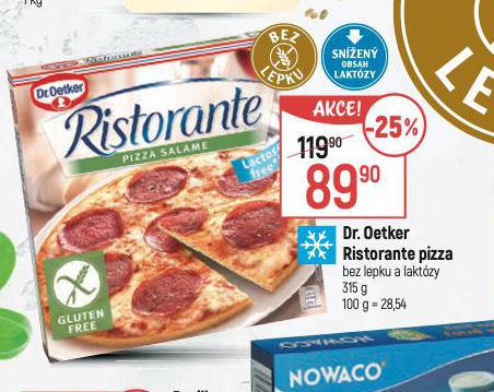 DR. OETKER RISOTRANTE PIZZA