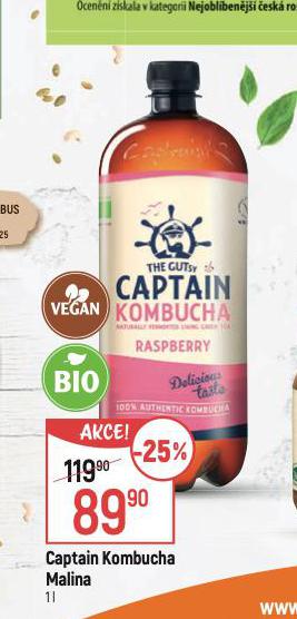 CAPTAIN KOMBUCHA MALINA