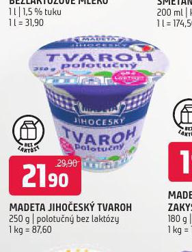 MADETA JIHOESK TVAROH