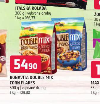 BONAVITA DOUBLE MIX CORN FLAKES