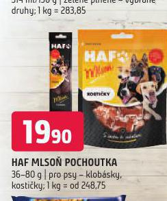 HAF MLSO POCHOUTKA PRO PSY