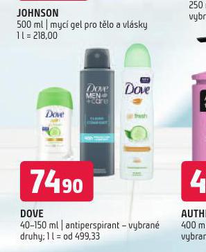 DOVE ANTIPERSPIRANT