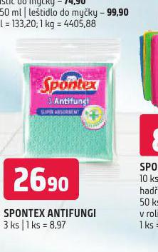 SPONTEX ANTIFUNGI