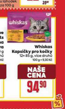 WHISKAS KAPSIKY PRO KOKY