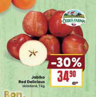 JABLKA RED DELICIOUS