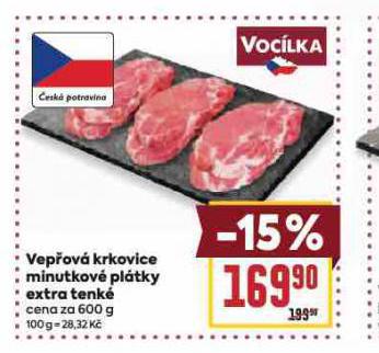 VEPOV KRKOVICE MINUTKOV PLTKY EXTRA TENK