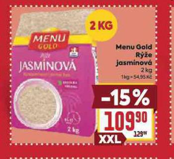 MENU GOLD RݎE JASMNOV