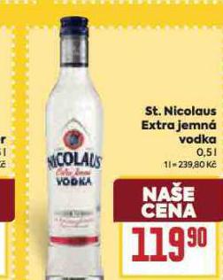 ST. NICOLAUS EXRA JEMN VODKA